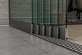 6-Schienen Glasschiebewand bis 5780 mm (6× 980 mm Glas)