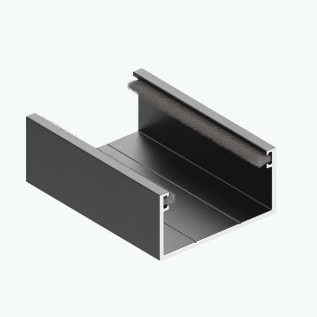U-Profile Set von 2 U-Profilen für die Pfost